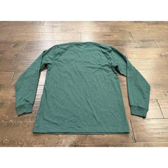 Carhartt Mens Green Loose Fit Long Sleeve Crew Neck Size M MEDIUM K126 G55 - Picture 3 of 8